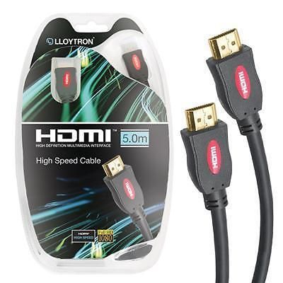 HDMI Cable Gold Plated Contacts 5M