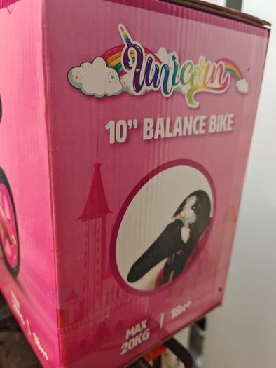 Unicorn Balance Bikes for Kids 10" wheel size