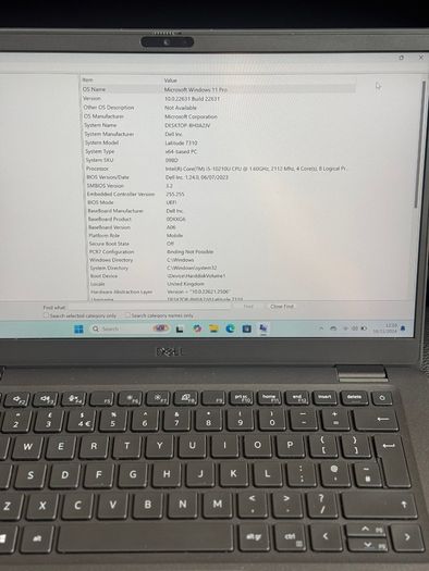 Dell Latitude 7310 Laptop i5/16GB/256SSD/FHD