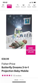 Fisher Price baby mobile