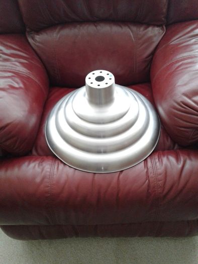 Metal lampshade