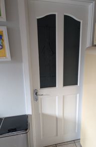 Solid wood door