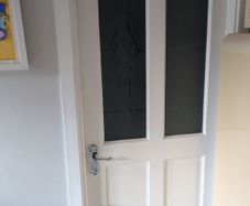 Solid wood door