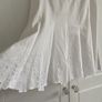 Karen Millen White Skirt Broderie Anglaise Image 2