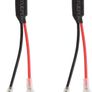H1 LED Headlight Replacement Male Plug Single Diode Converter Wiring Connecting Lines Cables Image 5