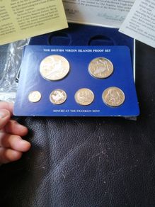 1977 Virgin Islands Proof coin Set