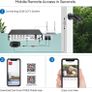 CCTV System H.265+ 8CH DVR with 4/8 1080p Outdoor Security Camera DVR Kit Day Night Home Video Surveillance System Image 4