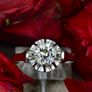 Antique 1940s 1.1ct Diamond Solitaire - Platinum Image 2