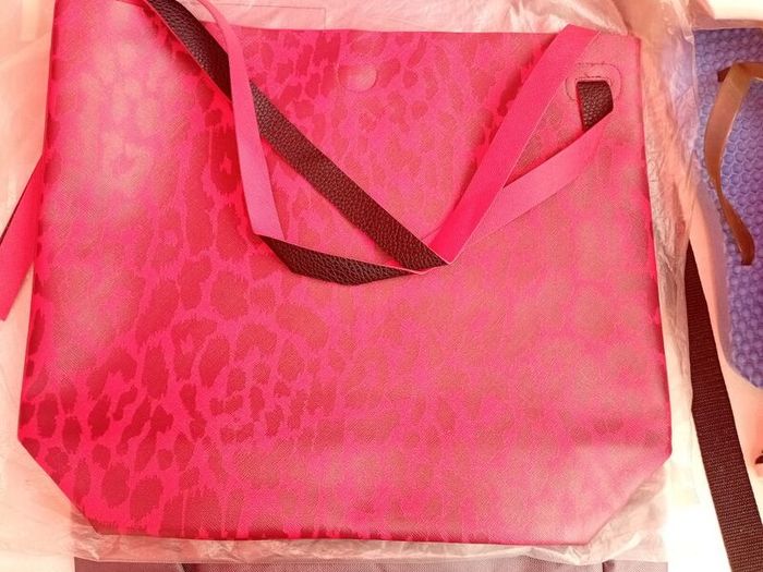 Printed Red Bag