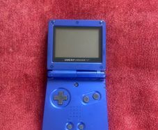 Game boy advance sp with official case