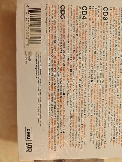 100 Hits Northern Soul 5CD Boxset  (NEW)