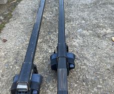 Halfords Roof Bars for Raised Rails