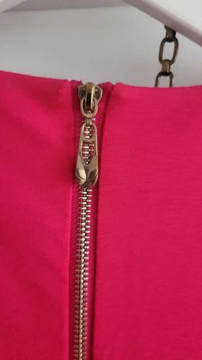WD NY cerise peplum top Sz L (Fit 14-16UK) - Bnwt