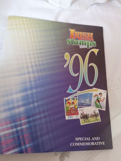 1996 Irish Special And Commemorative Stamps Year Book