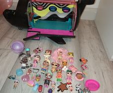 lols dolls and plane