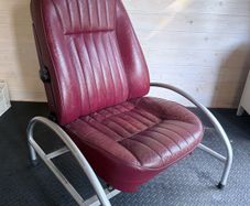 Classic Jaguar XJ6 Series III Leather Seat Bespoke Statement Chair
