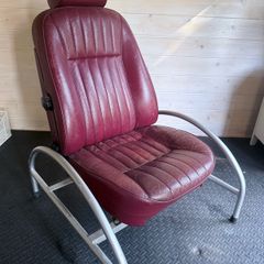 Classic Jaguar XJ6 Series III Leather Seat Bespoke Statement Chair