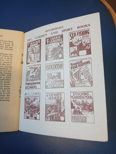 Vintage Garden Pond booklet