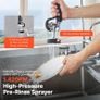 Commercial Faucet with Sprayer Brass 63 cm Image 3