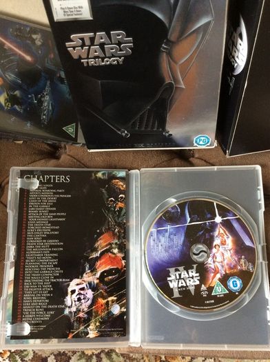 Star Wars Trilogy Four Disc DVD Set
