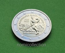 Slovakia 2025 year Uncirculated 2 Euro coin.