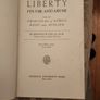Liberty It's Use And Abuse. By Ignatius W. Cox.s.j. Second Edition 1943. Hardback In Good Condition.  See Photos For Same. Image 6