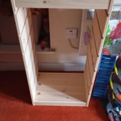 IKEA basket shelving unit