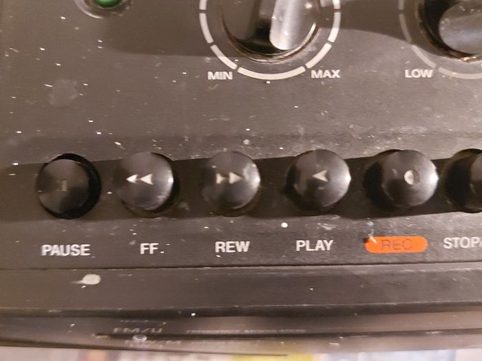 Sony Radio Cassette-Corder Model CFS-W304L, Radio and Dual Tape Deck, Radio works great, tapes not playing, tape decks need cleaning