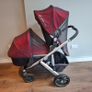 UPPAbaby Vista (2015-2019 Model) Red - Complete Bundle with Rumble Seat, Bassinet & Accessories Image 6