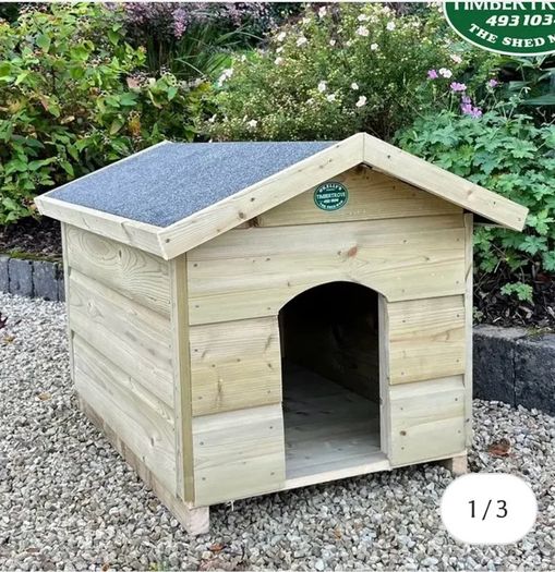 dog run and kennel