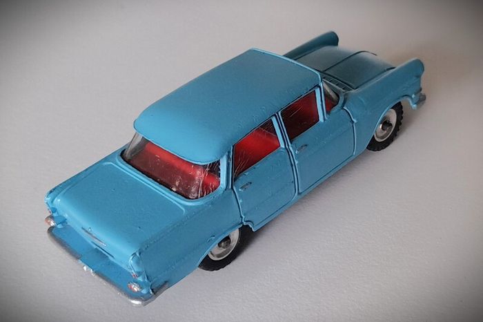 Diecast Vintage Dinky Toys Opel Kapitan - Good Repaint by Seller/No Box