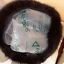 Vintage Ladies Kate's Canadian Boutique Dark Brown Fur Hat Image 3