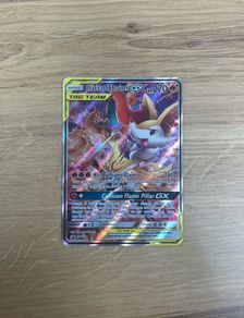 Charizard & Braixen GX Pokemon Card