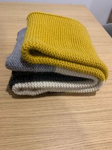 Joules long cosy knitted scarf (like new)