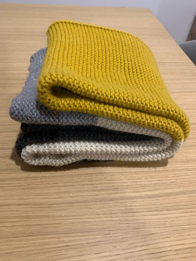 Joules long cosy knitted scarf (like new)