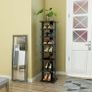 Wooden 7 Pair Shoe Rack Free Postage (multiple Colours) Image 3