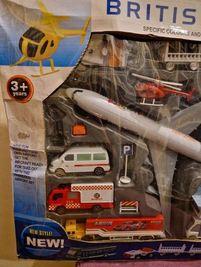 British Airlines Toy set boxed