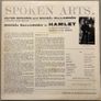 PRICE DROP! Astonishingly mint USA pressed Irish Spoken Arts release of Hilton Edwards and Micheal MacLiammoir in the Dublin Gate Theatre production of Hamlet. Magnificent condition. LP still glossy and plays like a CD.  Front cover unmarked. Image 2