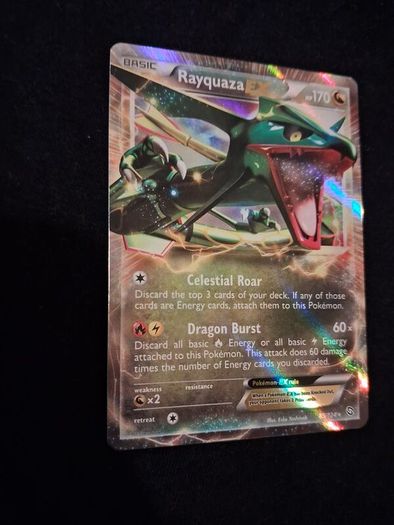 pokemon card : Rayquaza ex