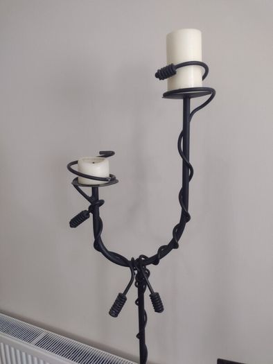 Tall candle holder