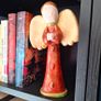 Set of 3 Vintage Handcrafted Angels Image 2