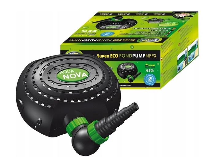 Aqua Nova Nfpx-3500 Eco 14w Pond Pump 3500l/h