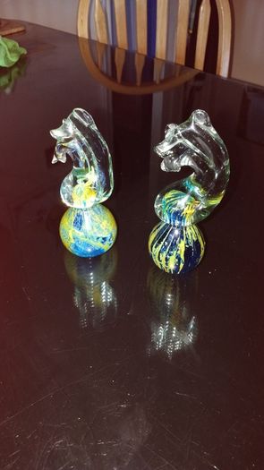 mdina glass seahorses