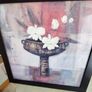 Lovely Framed Still Life print in Black Frame. Image 6