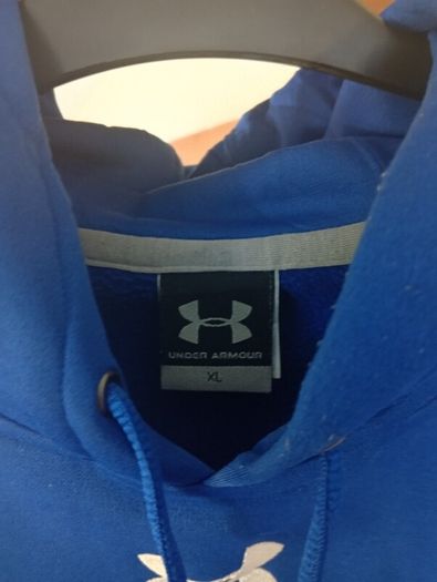 Blue under armour hoodie XL