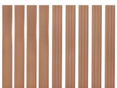 Replacement Fence Boards 9 pcs WPC 170 cm Brown