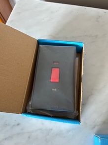 Brand new - M-Marcus Black flat screw-less Hob switch