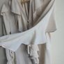 shirt women M , cream shirt long sleeved Image 4