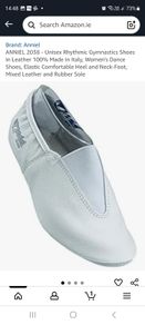 NEW Leather gymnastics shoes size 32