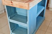 Rustic space saver island